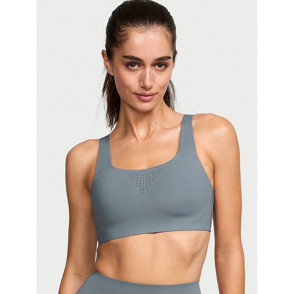 VSX Sports Bra Womens 42C Featherweight Max Dark Steel Grey High Impact Athletic